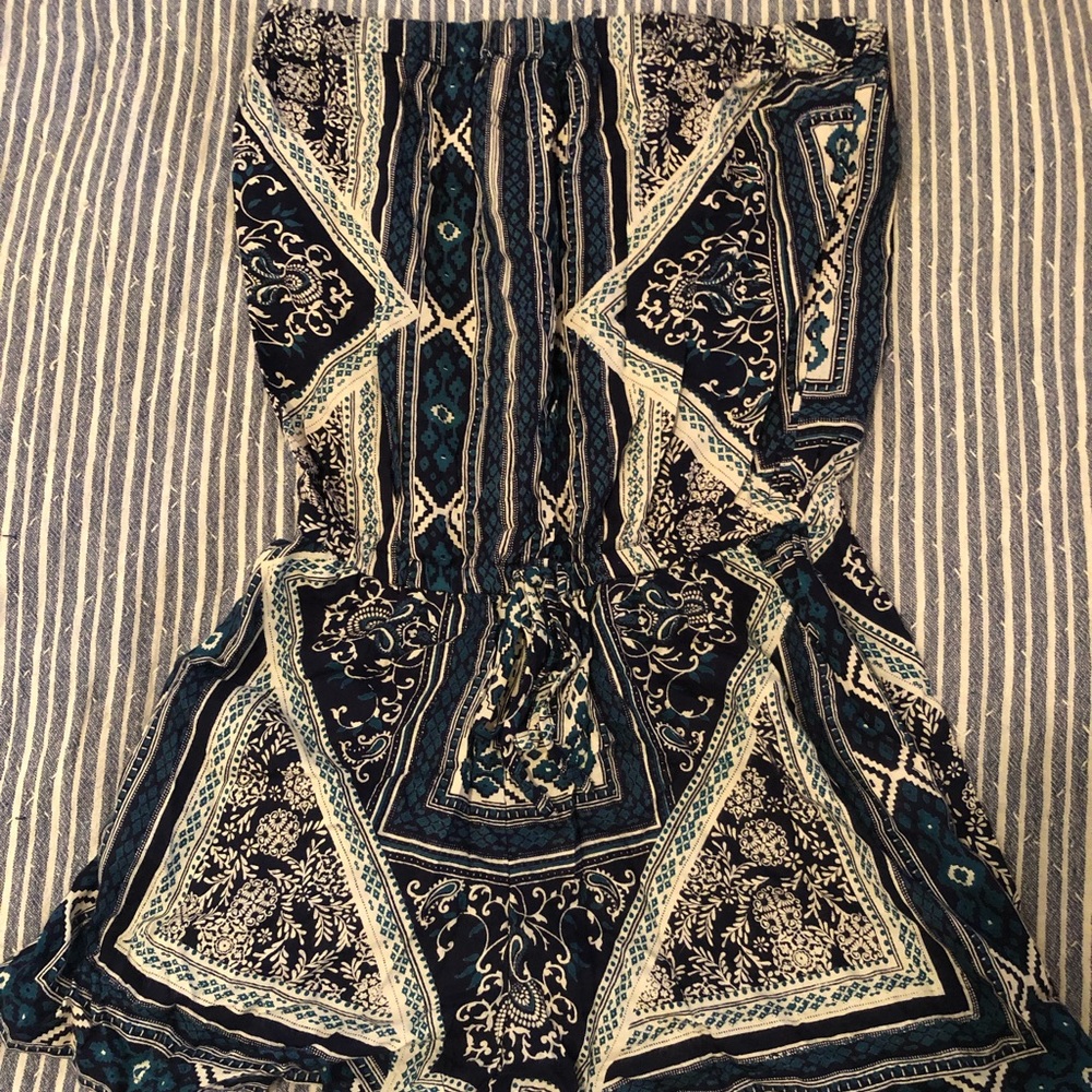 Angie Boho Southwest Romper